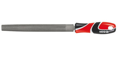 YATO YT-62261, metal file half round 300mm, course grid, soft grip