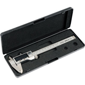 YATO YT-7201, digital caliper stainless steel scale mm/inch