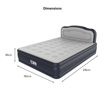 Yawn Air Bed Deluxe - King Air Bed + Fitted Sheet - 6