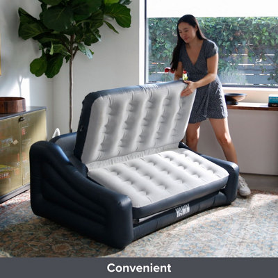 Inflatable bed sofa best sale