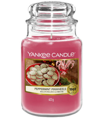 YC ORIGINAL LARGE JAR PEPPERMINT PINWHEELS
