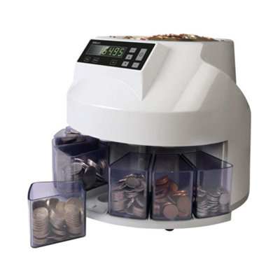Ycr YC28059 Coin Counter/Sorter Counter - Grey