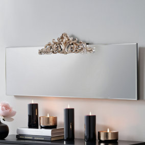 Yearn Art Deco Mantle mirror 119(w) x 51cm(h)