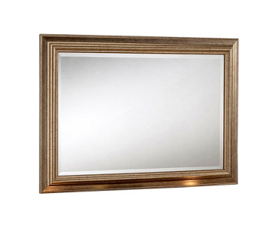 Yearn Classic Champagne Framed Wall Mirror 117x91cm