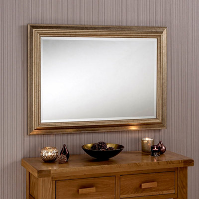 Yearn Classic Champagne Framed Wall Mirror 76x61cm