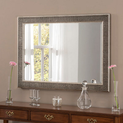 Yearn Cobble Framed Wall Mirror 102x74cm