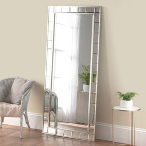 Yearn Full Length Champagne Bevelled Mirror 173x81cm