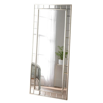 Yearn Full Length Champagne Bevelled Mirror 173x81cm