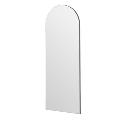 Yearn Minimal Arch Silver dressing mirror 120x45cm