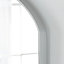 Yearn Minimal arched mirror Silver 71(w) x 49cm(h)