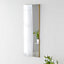 Yearn Minimal dressing mirror Gold 120x45cm