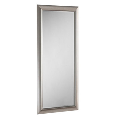 Yearn Scooped Silvery Champagne Full Length Mirror 170x79cm