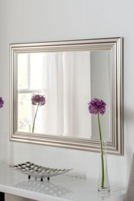 Yearn Silvery Champagne Full Length Mirror 167x76cm DIY at B&Q