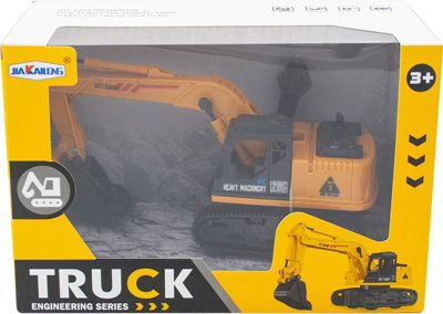 Yellow Excavator Construction Building Vehicle Truck Dig Kids Fun Toy Xmas Gift