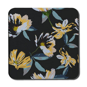Yellow Flowers on Green (Coaster) / Default Title