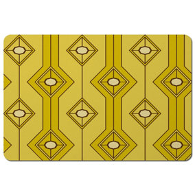 Yellow Geometric (Placemat) / Default Title