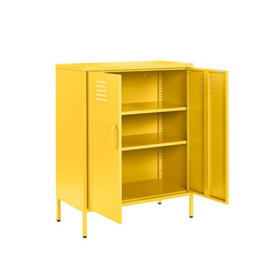Yellow Metal 2 Door Sideboard