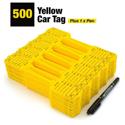 Yellow Self Tie Dealers Identify Vehicle Traders Mechanic 500
