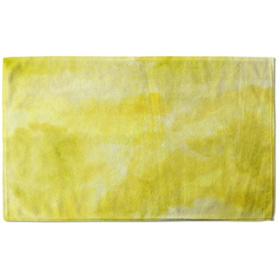 Yellow Watercolour (Bath Towel) / Default Title Price Comparisons | Compare The Build