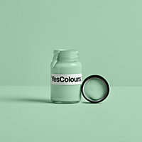 YesColours Calming Green paint sample (60ml), Premium, Low VOC, Pet Friendly, Sustainable, Vegan