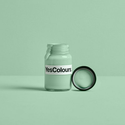 YesColours Calming Green paint sample (matt, 60ml)