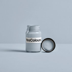 YesColours Calming Grey paint sample (60ml), Premium, Low VOC, Pet Friendly, Sustainable, Vegan