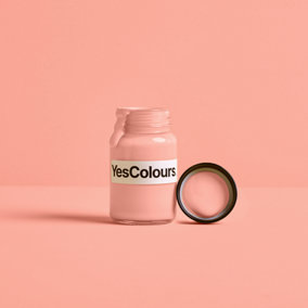 YesColours Calming Peach paint sample (60ml), Premium, Low VOC, Pet Friendly, Sustainable, Vegan
