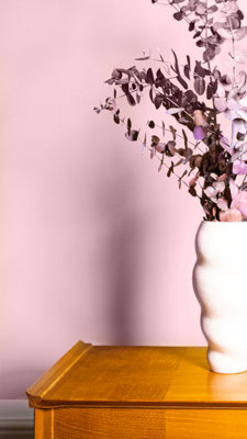 YesColours Calming Pink matt emulsion paint, 1 Litre, Premium, Low VOC, Pet Friendly, Sustainable, Vegan