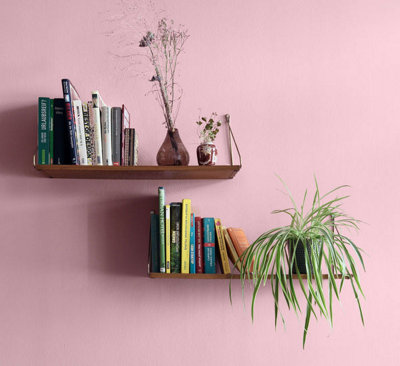 YesColours Calming Pink matt emulsion paint, 2 Litres