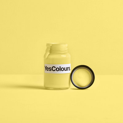 YesColours Calming Yellow paint sample (matt, 60ml)
