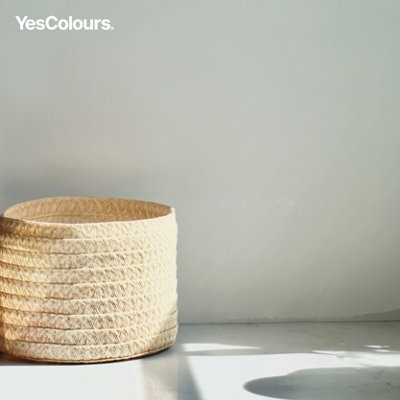 YesColours Electric Hot White paint swatch, perfect colour match