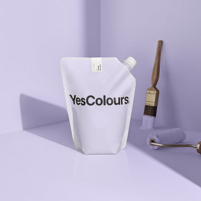 YesColours Fresh Lilac eggshell paint, 1 Litre