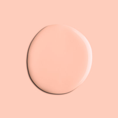 YesColours Fresh Peach matt emulsion paint - 3