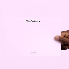 YesColours Fresh Pink paint swatch, perfect colour match