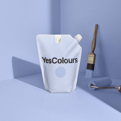 YesColours Friendly Lilac eggshell paint, 3 Litres
