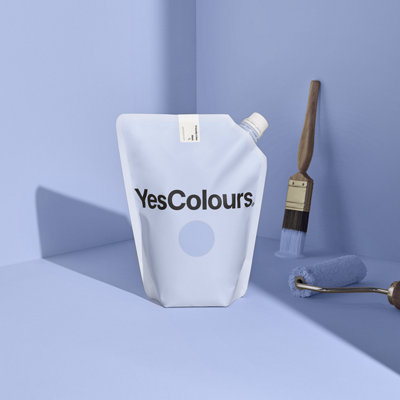 YesColours Friendly Lilac matt emulsion paint, 5 Litres