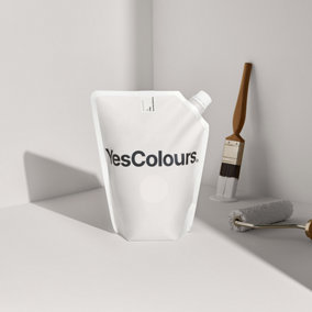 YesColours Friendly Neutral matt emulsion paint, 1 Litre, Premium, Low VOC, Pet Friendly, Sustainable, Vegan