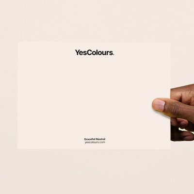 YesColours Graceful Neutral paint swatch, perfect colour match