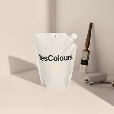 YesColours Graceful Peach matt emulsion paint, 2.5 Litre tub