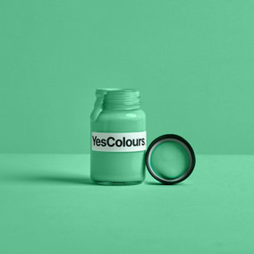 YesColours Joyful Green paint sample (60ml), Premium, Low VOC, Pet Friendly, Sustainable, Vegan