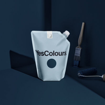 YesColours Loving Blue matt emulsion paint, 5 Litres