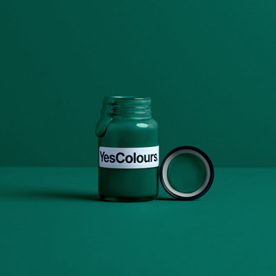YesColours Loving Green paint sample (matt, 60ml)