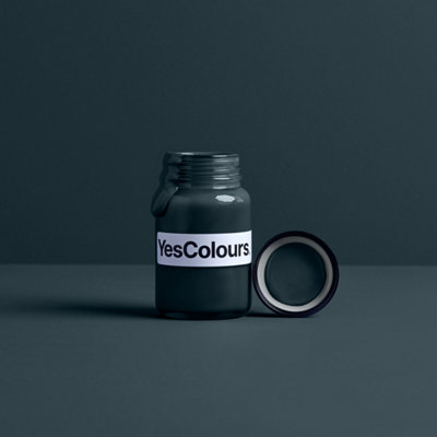 YesColours Loving Grey paint sample (60ml), Premium, Low VOC, Pet Friendly, Sustainable, Vegan