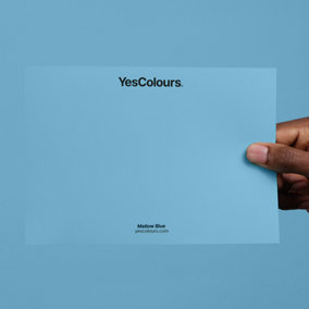 YesColours Mellow Blue paint swatch, perfect colour match