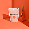 YesColours Mellow Orange matt emulsion paint, 1 Litre, Premium, Low VOC, Pet Friendly, Sustainable, Vegan