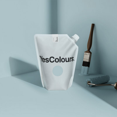 YesColours Nostalgic Blue matt emulsion paint, 2 Litres