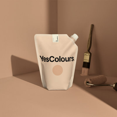 YesColours Nostalgic Peach matt emulsion paint, 3 Litres