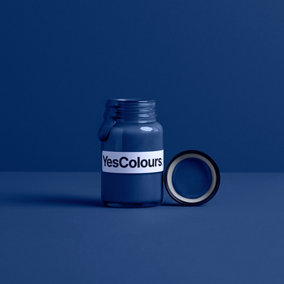 YesColours Passionate Blue paint sample (60ml), Premium, Low VOC, Pet Friendly, Sustainable, Vegan