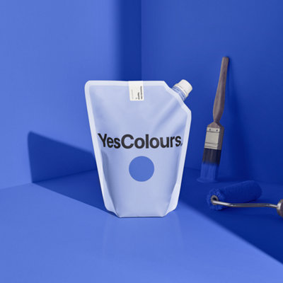 YesColours Passionate Lilac eggshell paint,  1 Litre, Premium, Low VOC, Pet Friendly, Sustainable, Vegan