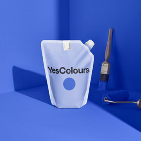 YesColours Passionate Lilac matt emulsion paint, 1 Litre, Premium, Low VOC, Pet Friendly, Sustainable, Vegan